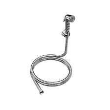 Pistoletë për WC me Zorrë e Kromuar