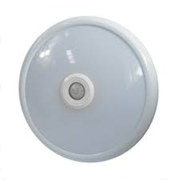 Pllafon 12W 6400K LED me Sensor